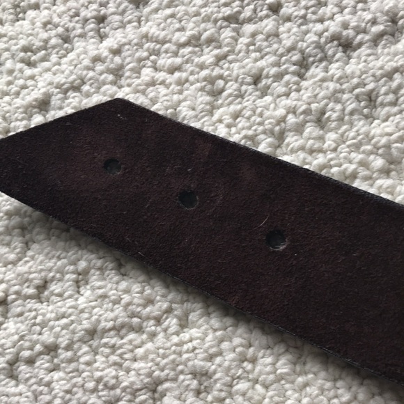 Brave 2” Brown Belt Made in Canada 32 S Leather - Picture 6 of 9